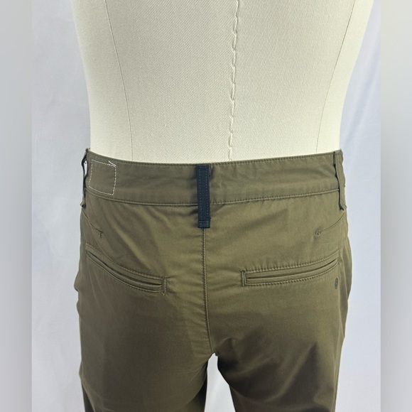 Rag & Bone Men’s Army Green Mid rise Slim Relaxed Pants Size 30 Waist - Picture 6 of 13